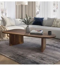 Stolik kawowy WOHNLING 120 cm drewno sheesham
