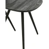 Stolik kawowy ZAMBIA set 2 drewno teak czarny