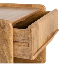Stolik nocny GALT 50 cm drewno mango naturalny