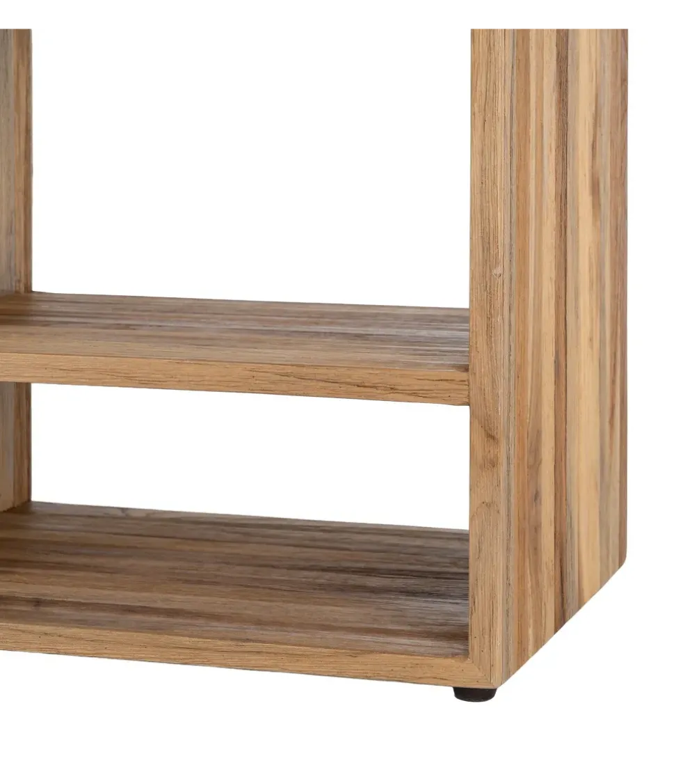 Stolik nocny KURAN 60 cm drewno teak