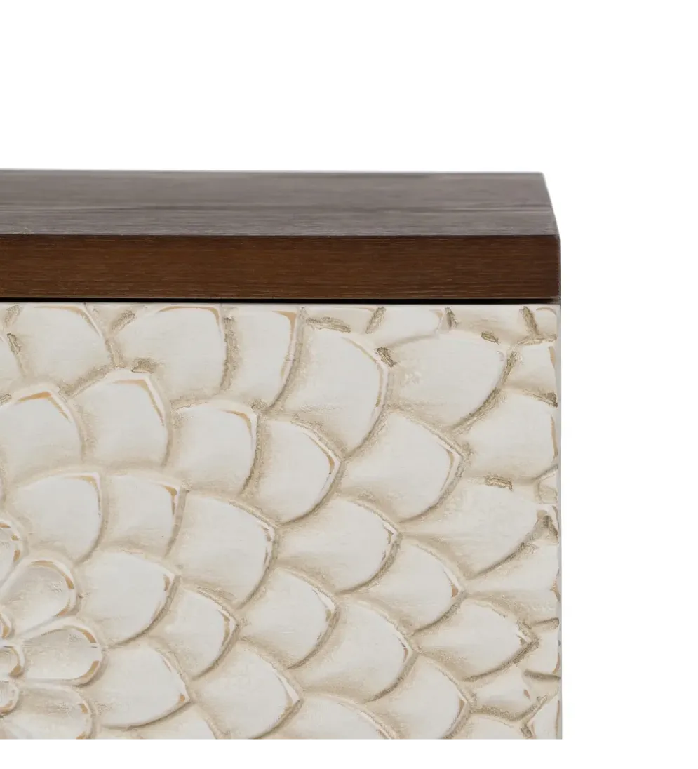 Stolik nocny LAPUNA 60 cm drewno sosny