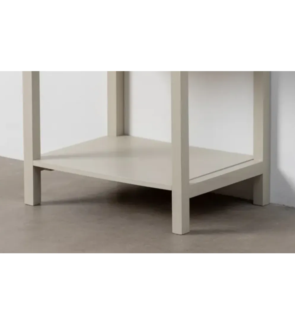 Stolik nocny REID 48 cm jasnoszary