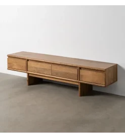 Stolik pod TV AGONNY 180 cm drewno mango