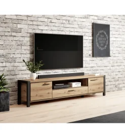 Stolik Pod TV AKTIV 210 cm w optyce dąb Taurus