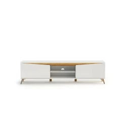 Stolik pod TV ALADYN 200 cm biały