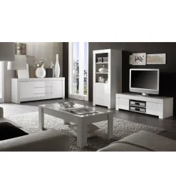 Stolik Pod TV AMALFI 190 Cm Biały
