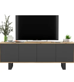 Stolik pod Tv Apollo B II 150 cm antracytowy
