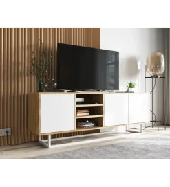 Stolik pod Tv Apollo 150 cm biały