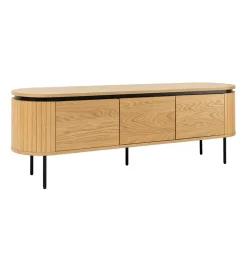 Stolik pod TV ATELIER 160 cm kolor naturalnego dębu