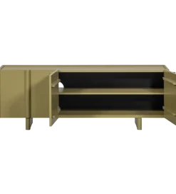 Stolik pod TV BASU 152 cm drewno sosny moss