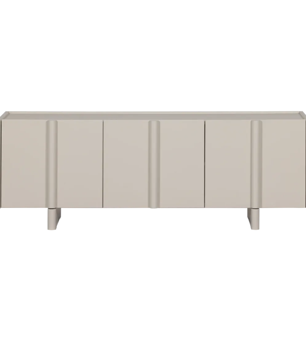 Stolik pod TV BASU 152 cm drewno sosny dust
