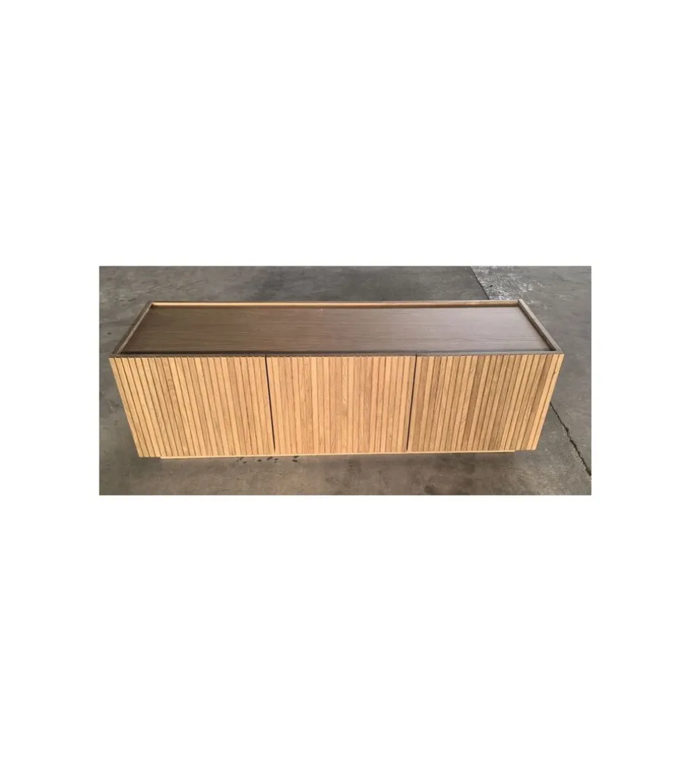 Stolik pod TV BRIGHTON 140 x 45 cm naturalna