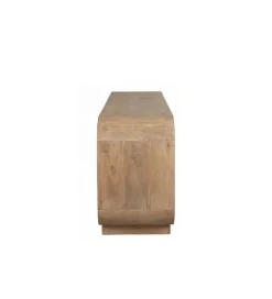 Stolik pod TV BRIX MORGAN 130 cm drewno mango naturalna