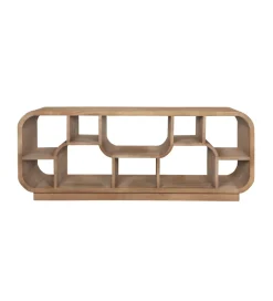 Stolik pod TV BRIX MORGAN 130 cm drewno mango naturalna