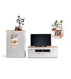 Stolik Pod TV CALI 156 Cm Biały