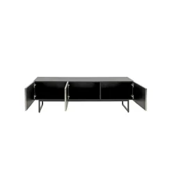 Stolik pod TV CARINO 150 cm srebrna