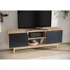 Stolik pod TV CYRUS 150 cm w optyce dębu