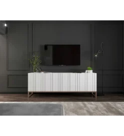 Stolik pod Tv ELPIS 150 cm biały