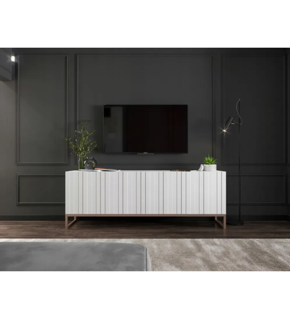 Stolik pod Tv ELPIS 150 cm biały