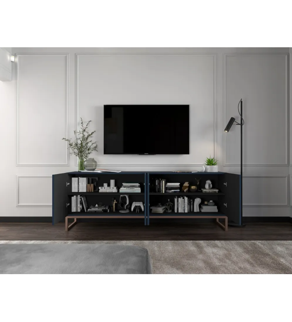 Stolik pod Tv ELPIS 150 cm granatowy
