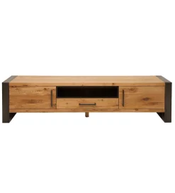 Stolik pod TV FACTORY Thor 200 cm drewno dąb dziki
