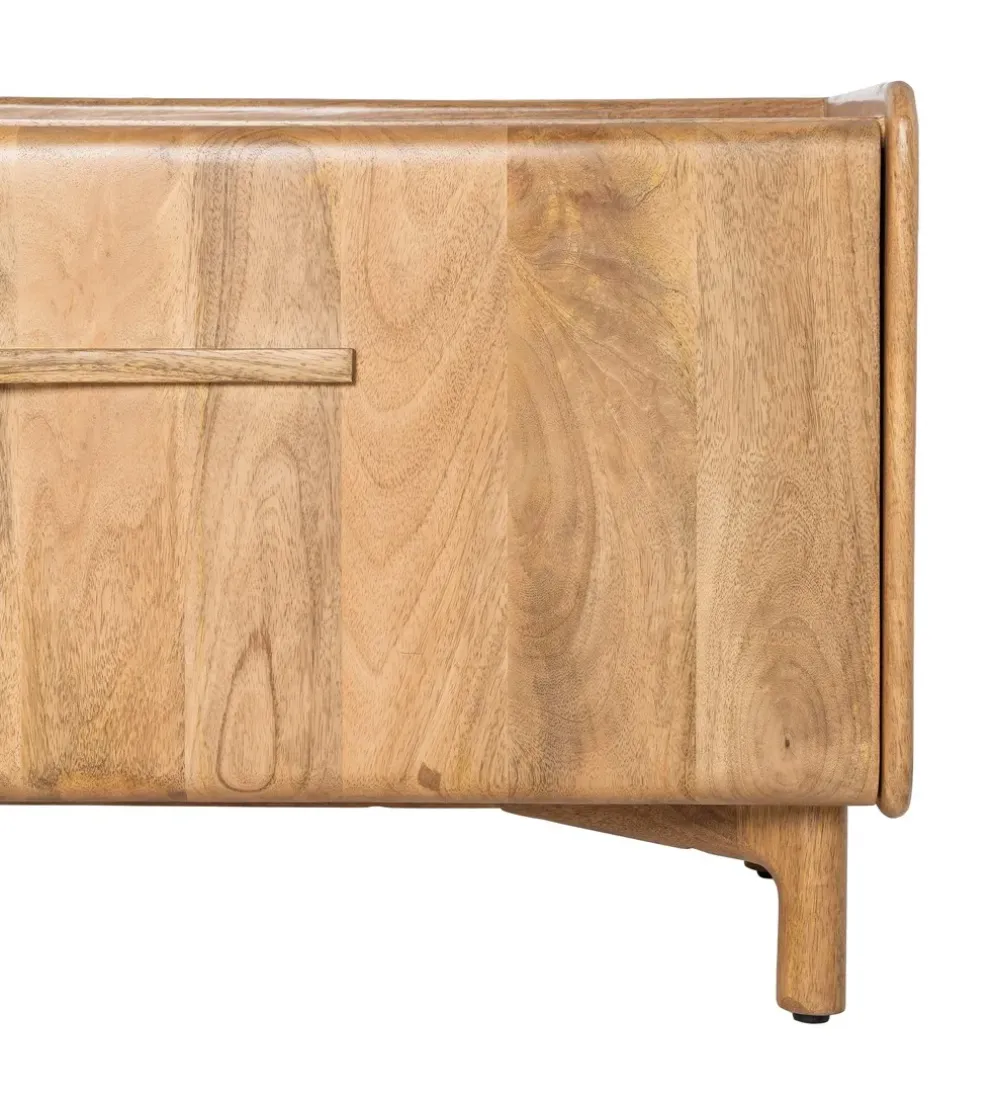 Stolik pod TV GALT 160 cm drewno mango naturalny