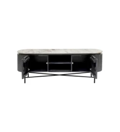 Stolik pod TV Glenn 150 cm antracytowy