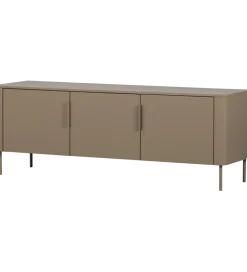 Stolik pod TV GUNNAR 154 cm drewno sosny szary