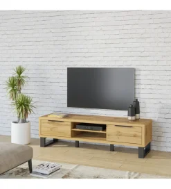 Stolik pod Tv Halle 180 cm w optyce dąb wotan
