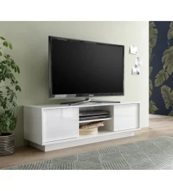 Stolik pod TV ICEE 139 cm biały