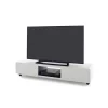 Stolik pod TV JEFF III 140 cm biało czarny