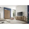 Stolik pod TV JUPITER 182 cm w kolorze dąb Mercure