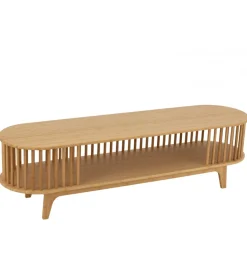 Stolik pod TV LIVE 150 cm bambus naturalny