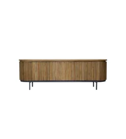 Stolik pod TV LUSAN 170 cm drewno teak