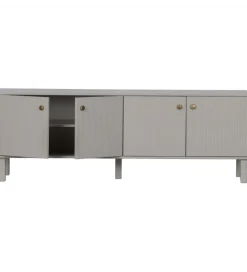 Stolik pod TV MADU 160 cm drewno sosny szary