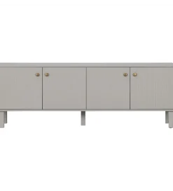 Stolik pod TV MADU 160 cm drewno sosny szary