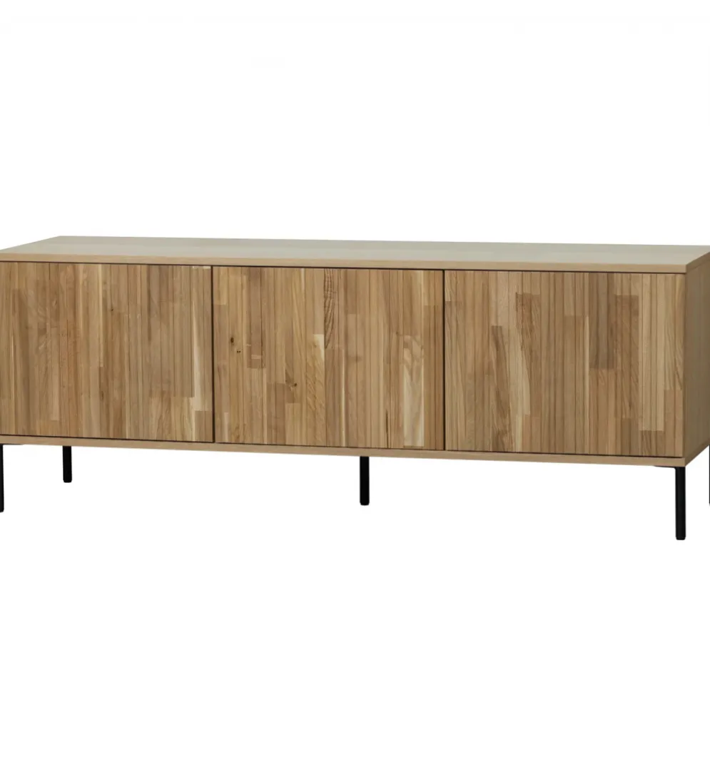 Stolik pod TV NEW GRAVURE 150 cm drewno dębu naturalny