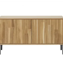 Stolik pod TV NEW GRAVURE 100 cm drewno dębu naturalny