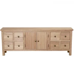 Stolik pod TV NOCHENEZ 133 cm naturalny