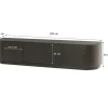 Stolik pod TV NOVERO 220 cm ciemnobrązowy
