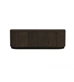 Stolik pod TV NOVERO 140 cm ciemny brązowy