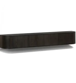 Stolik pod TV NOVERO ZWEVEND 220 cm czarny