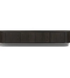 Stolik pod TV NOVERO ZWEVEND 220 cm czarny