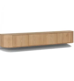 Stolik pod TV NOVERO ZWEVEND 220 cm naturalny