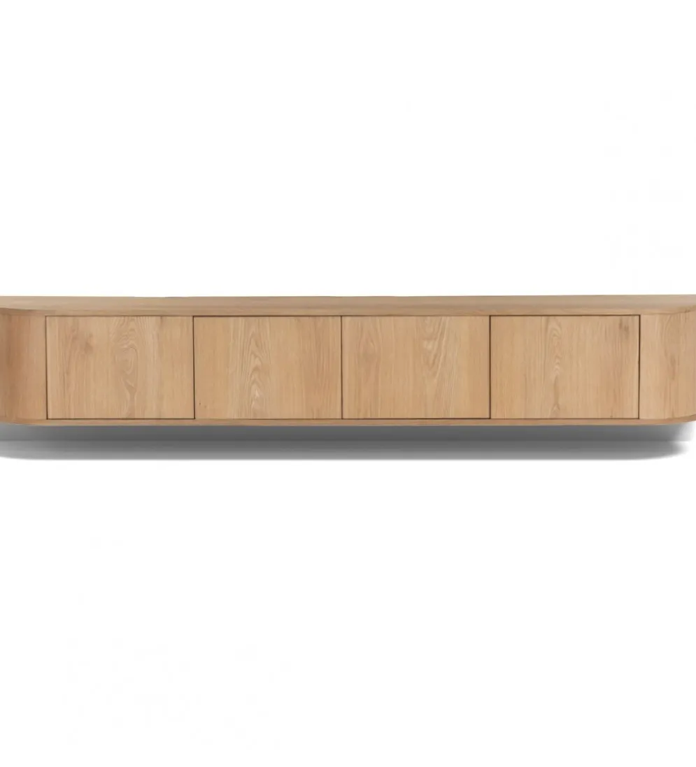 Stolik pod TV NOVERO ZWEVEND 220 cm naturalny