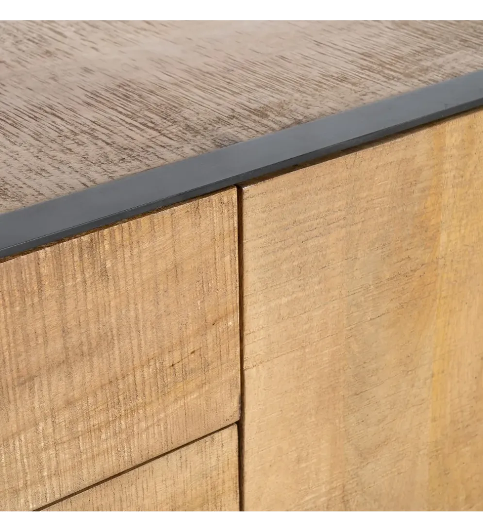 Stolik pod TV OHIO 150 cm drewno mango
