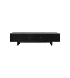 Stolik pod TV PREZIOSO 180 cm czarna
