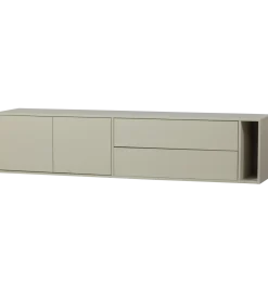 Stolik pod TV SETTLE 200 cm drewno sosny dust