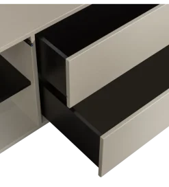 Stolik pod TV SETTLE 200 cm drewno sosny dust