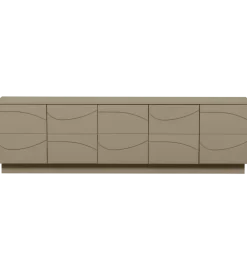Stolik pod TV TEO 180 cm drewno sosnowe mud